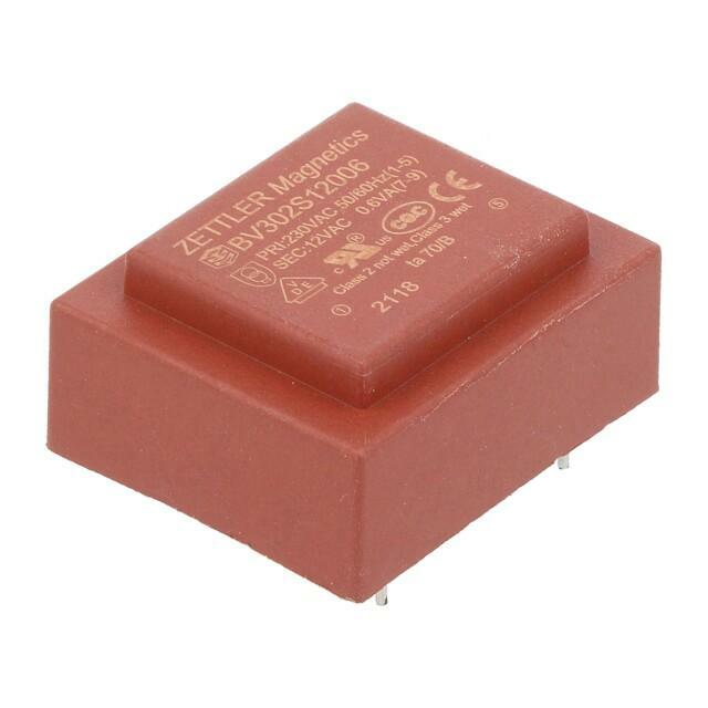 ZETTLER Transformer: encapsulated; 0.6VA; 230VAC