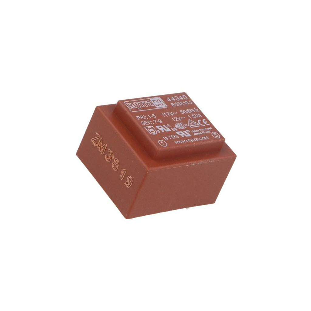 Transformer: encapsulated; 1.5VA; 117VAC; 12V