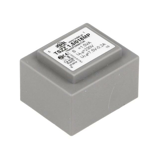 INDEL Transformer: encapsulated; 1.5VA; 230VAC