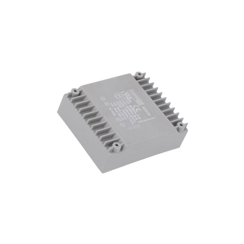 Transformer: encapsulated; 10VA; 115VAC,230VAC; 12V