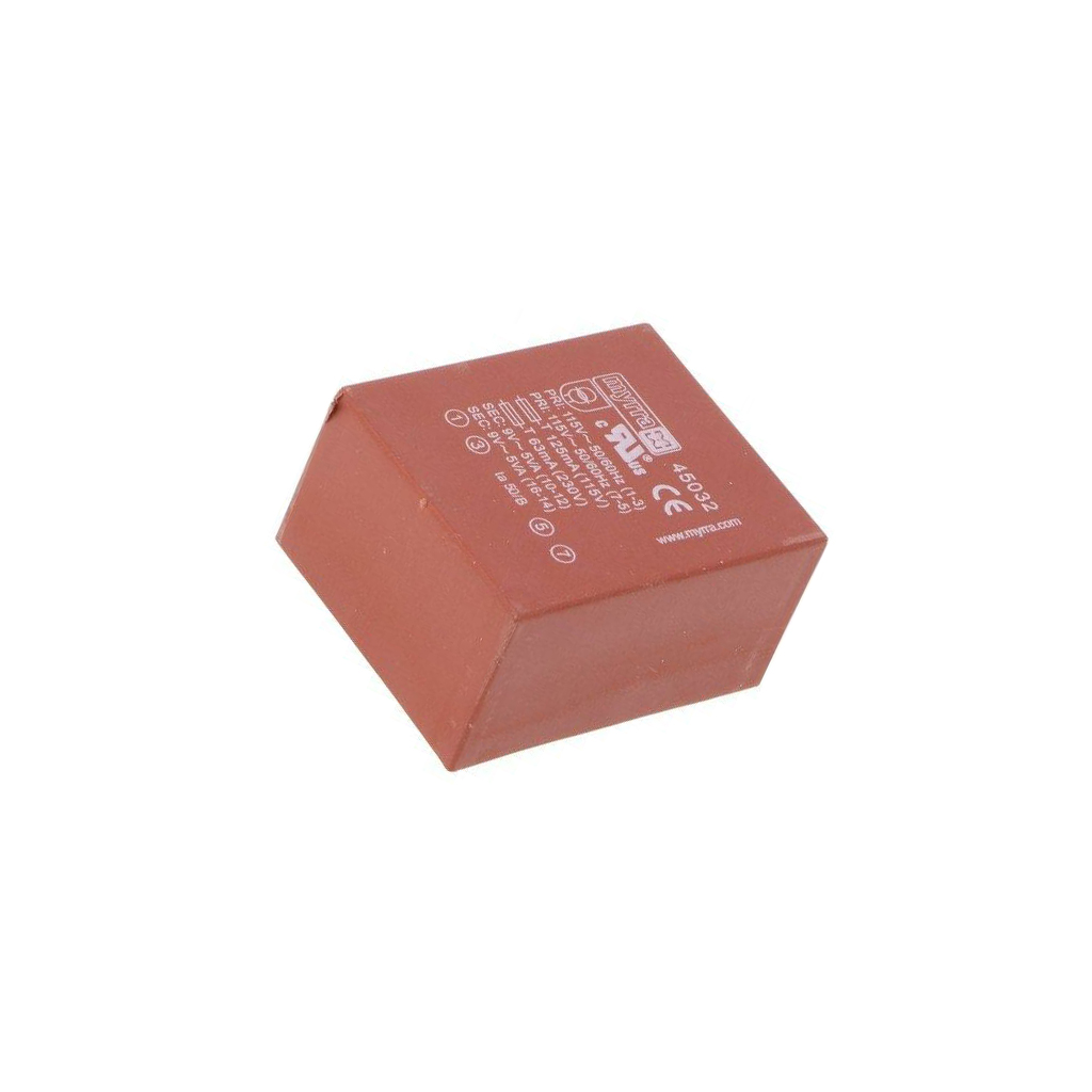 Transformer: encapsulated; 10VA; 115VAC,230VAC; 9V