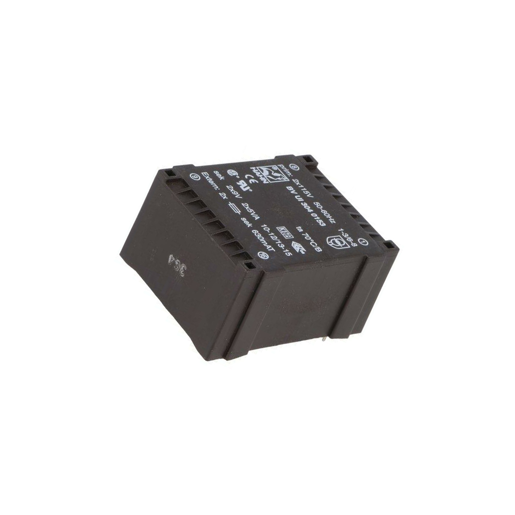 HAHN Transformer: encapsulated; 10VA; 115VACx2; 9V