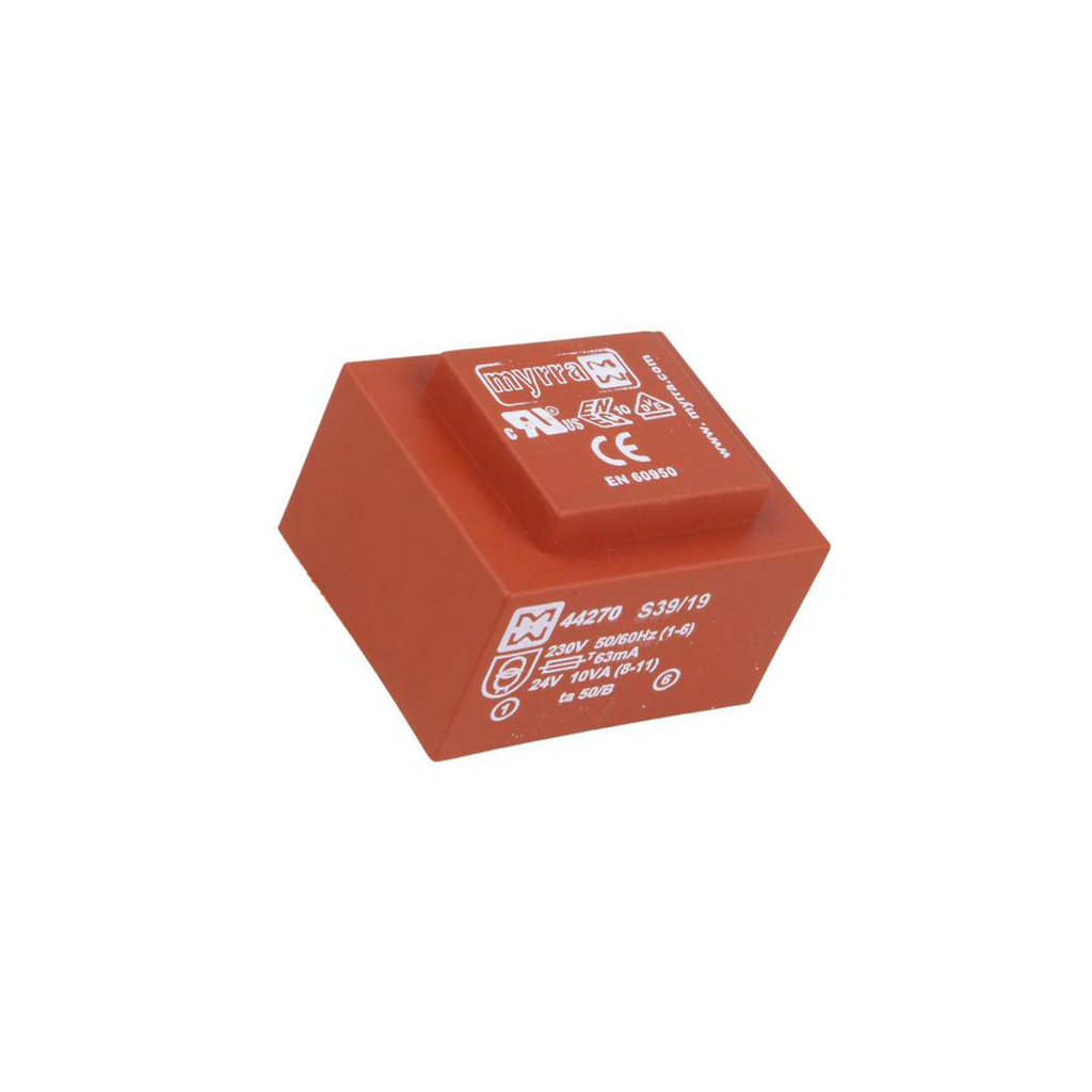 Transformer: encapsulated; 10VA; 230VAC; 24V; 417mA
