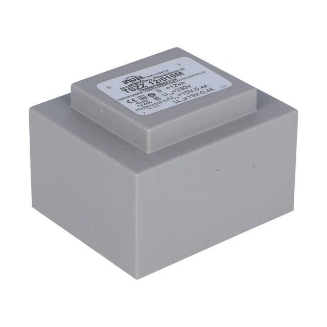 INDEL Transformer: encapsulated; 12VA; 230VAC; 15V