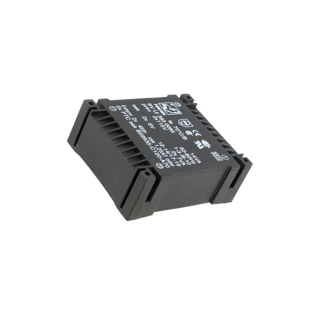 HAHN Transformer: encapsulated; 14VA; 115VACx2; 6V