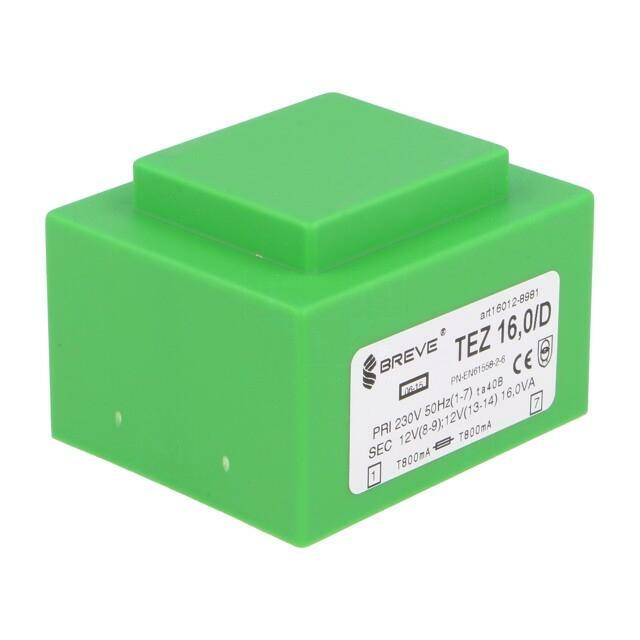 BREVE TUFVASSONS Transformer: encapsulated; 16VA; 230VAC