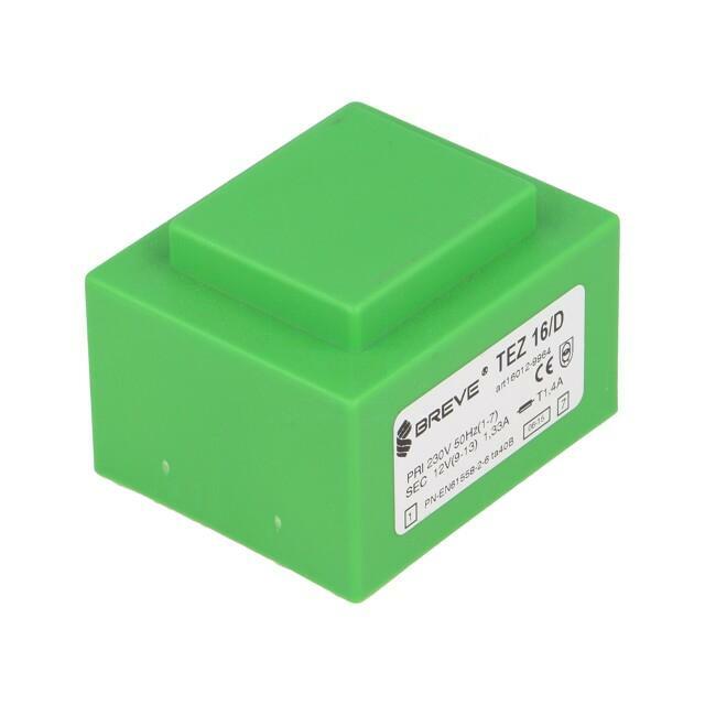 BREVE TUFVASSONS Transformer: encapsulated; 16VA; 230VAC