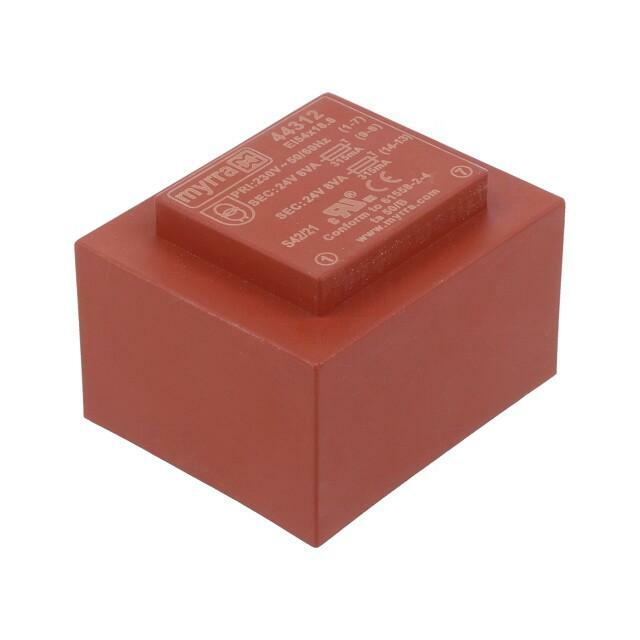 Transformer: encapsulated; 16VA; 230VAC; 24V; 24V