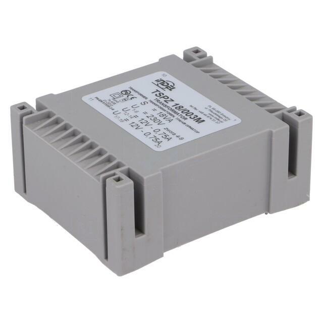 INDEL Transformer: encapsulated; 18VA; 230VAC; 12V