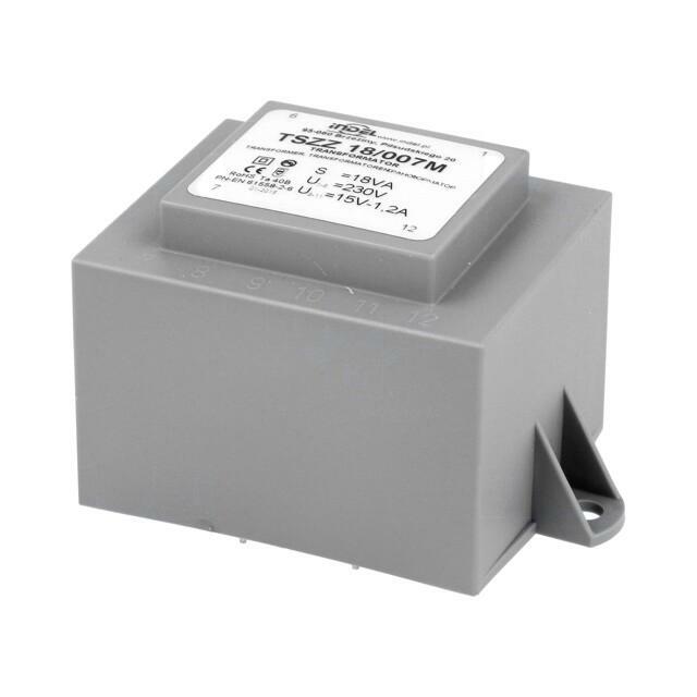 INDEL Transformer: encapsulated; 18VA; 230VAC; 15V