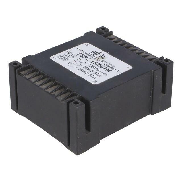 INDEL Transformer: encapsulated; 18VA; 230VAC; 24V