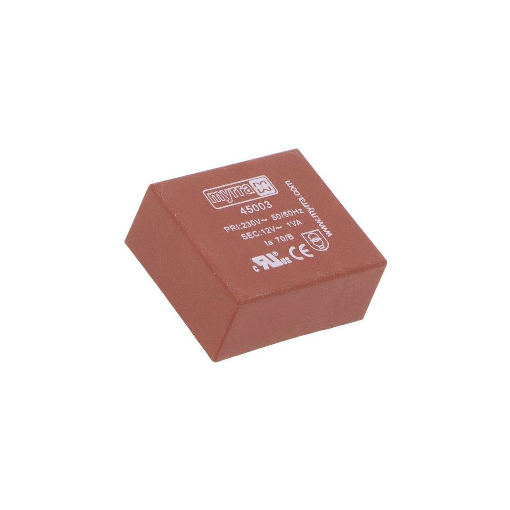 Transformer: encapsulated; 1VA; 230VAC; 12V; 83mA