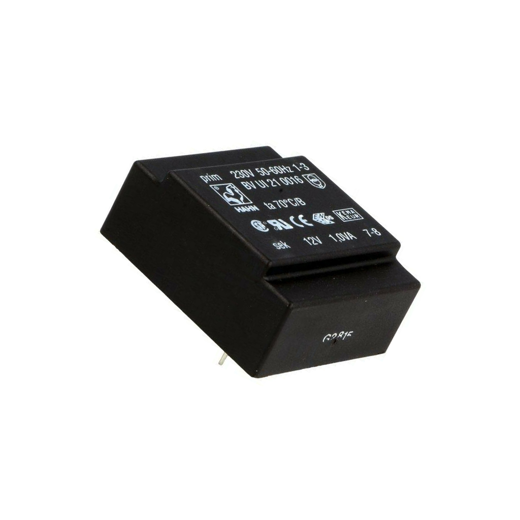 HAHN Transformer: encapsulated; 1VA; 230VAC; 12V