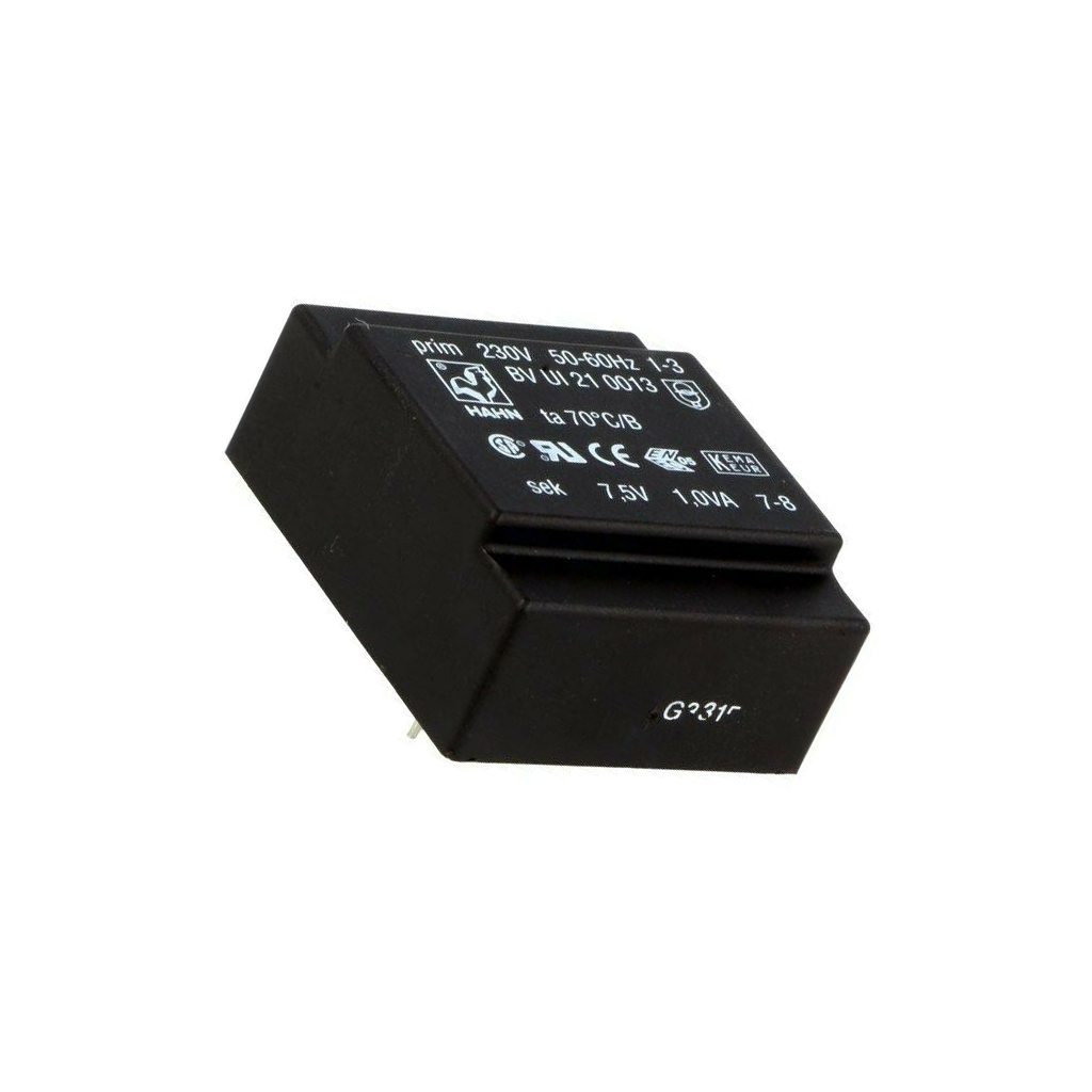 HAHN Transformer: encapsulated; 1VA; 230VAC; 7