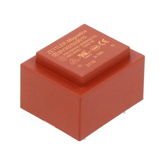 ZETTLER Transformer: encapsulated; 1VA; 230VAC; 9V