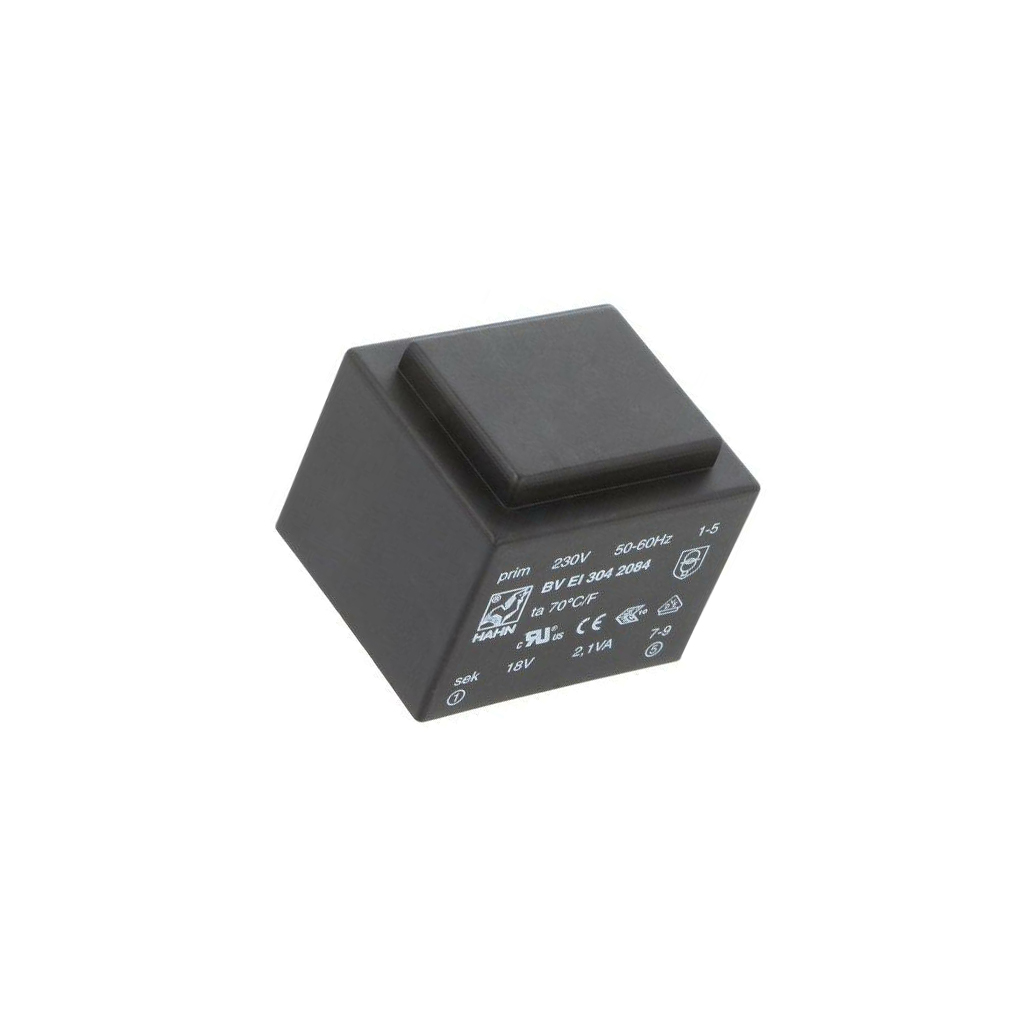 HAHN Transformer: encapsulated; 2.1VA; 230VAC