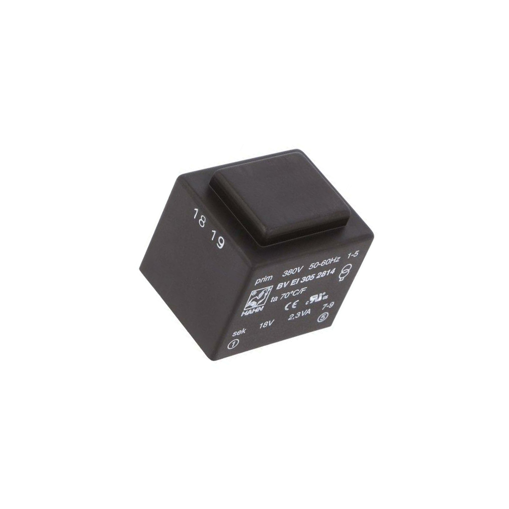 HAHN Transformer: encapsulated; 2.3VA; 380VAC