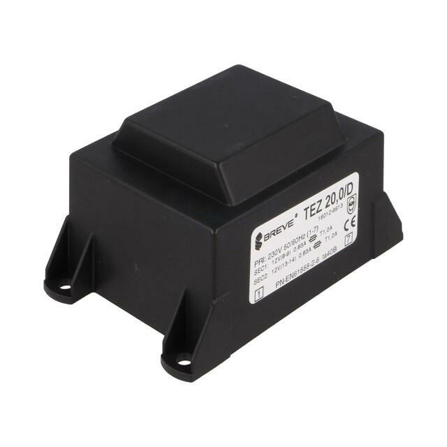 BREVE TUFVASSONS Transformer: encapsulated; 20VA; 230VAC