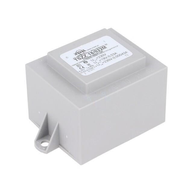 INDEL Transformer: encapsulated; 230VAC; 19V; 230V