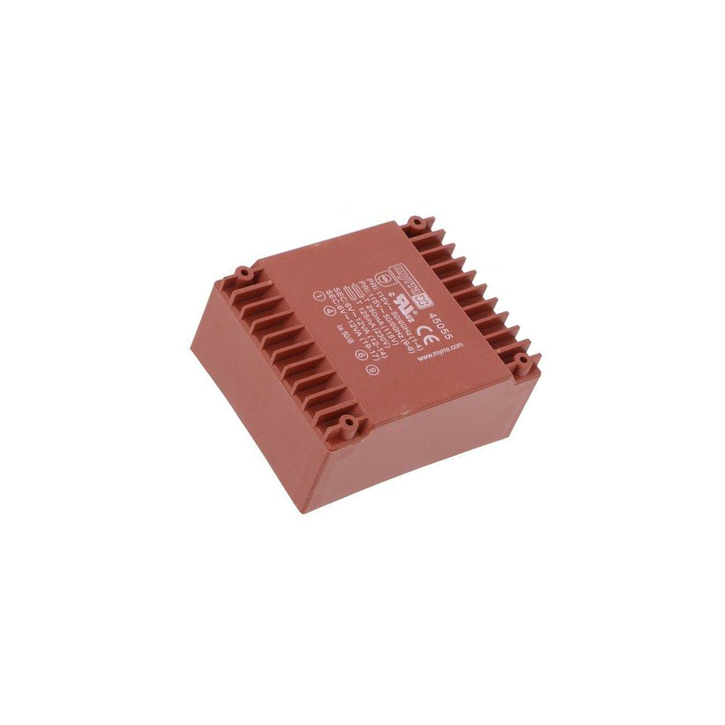 Transformer: encapsulated; 24VA; 115VAC,230VAC; 6V