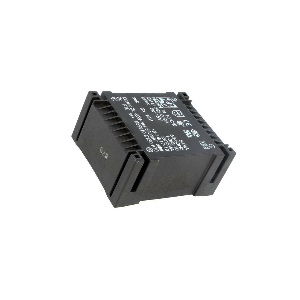 HAHN Transformer: encapsulated; 24VA; 115VACx2; 18V