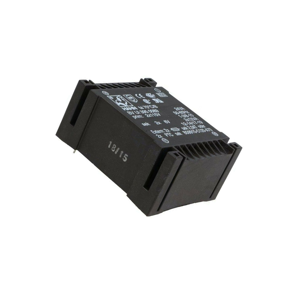 HAHN Transformer: encapsulated; 24VA; 115VACx2; 6V