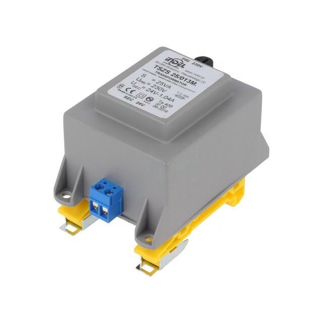 INDEL Transformer: encapsulated; 25VA; 230VAC; 24V