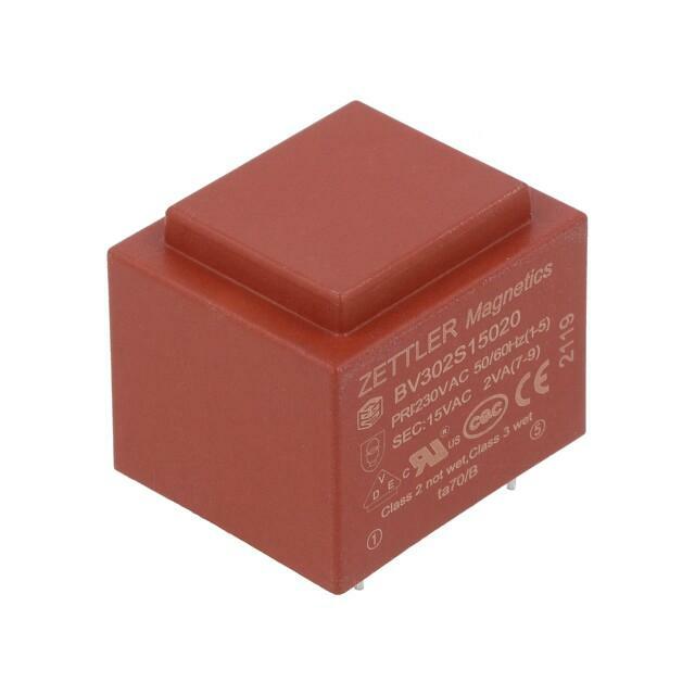 ZETTLER Transformer: encapsulated; 2VA; 230VAC; 15V