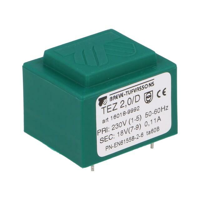 BREVE TUFVASSONS Transformer: encapsulated; 2VA; 230VAC