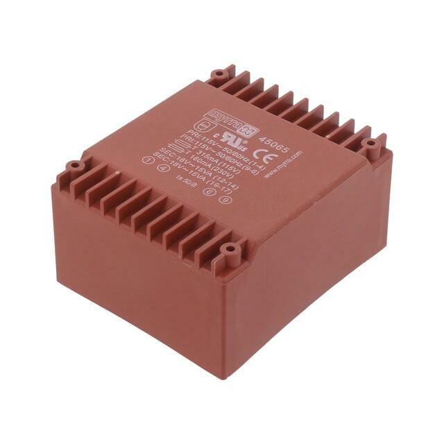 Transformer: encapsulated; 30VA; 115VAC,230VAC; 18V