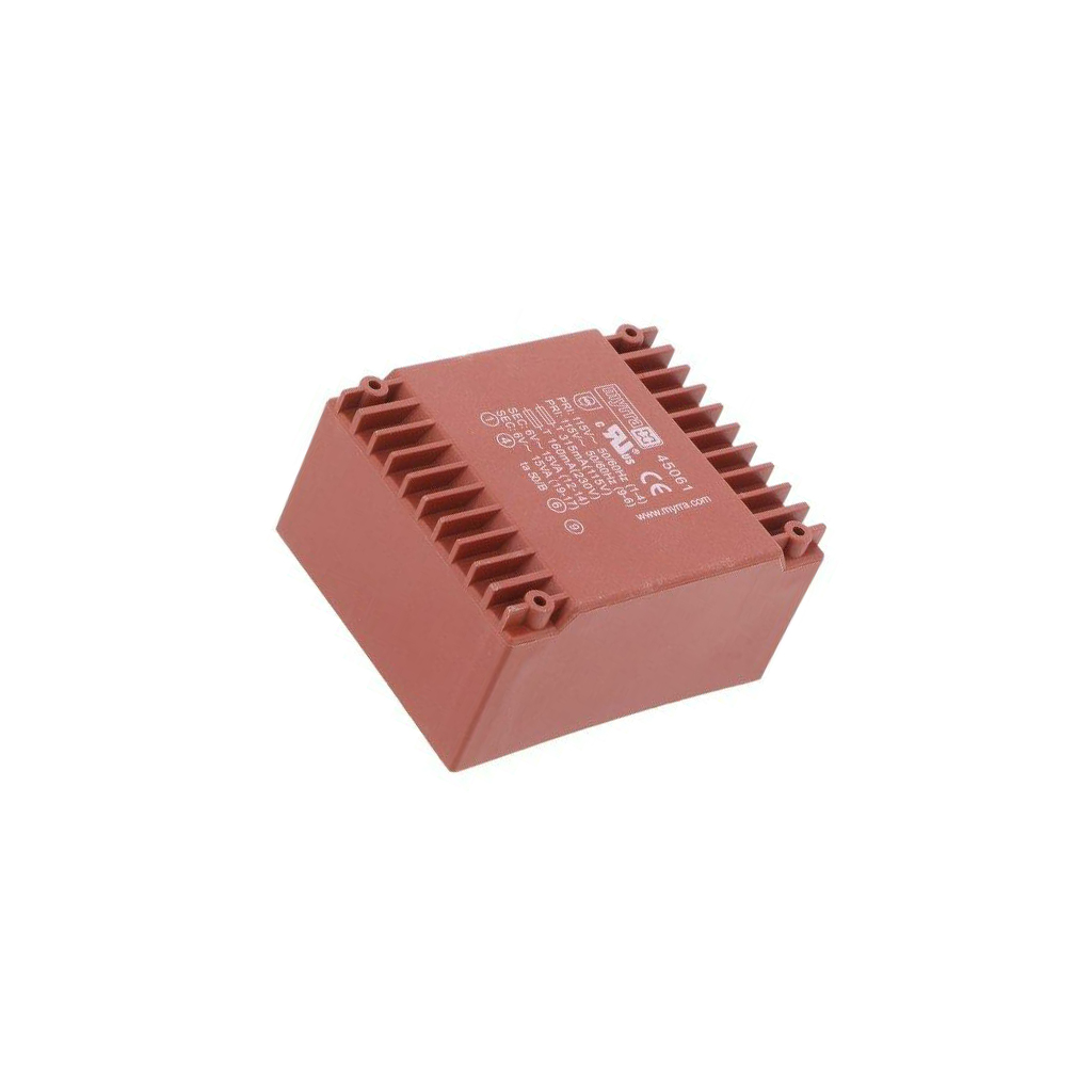Transformer: encapsulated; 30VA; 115VAC,230VAC; 6V