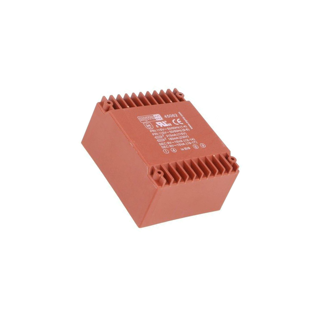 Transformer: encapsulated; 30VA; 115VAC,230VAC; 9V