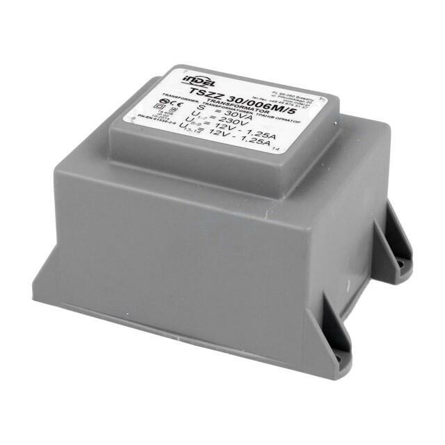 INDEL Transformer: encapsulated; 30VA; 230VAC; 12V