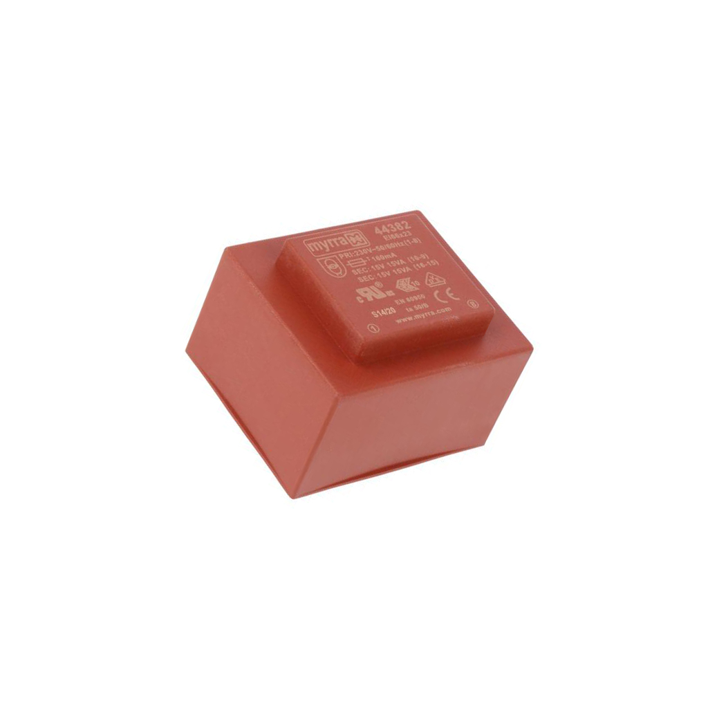 Transformer: encapsulated; 30VA; 230VAC; 15V; 15V