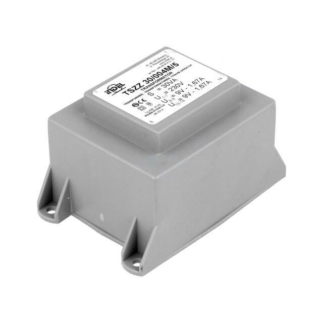 INDEL Transformer: encapsulated; 30VA; 230VAC; 9V