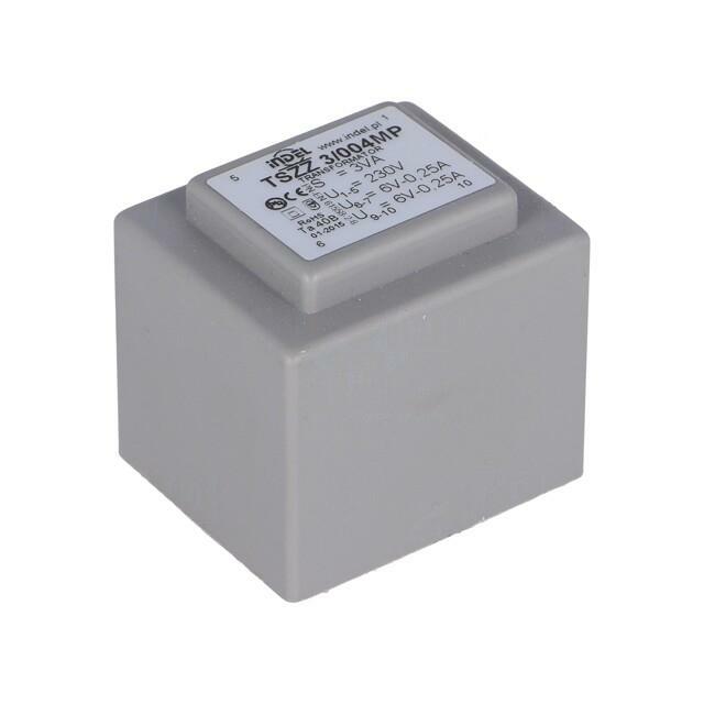 INDEL Transformer: encapsulated; 3VA; 230VAC; 6V