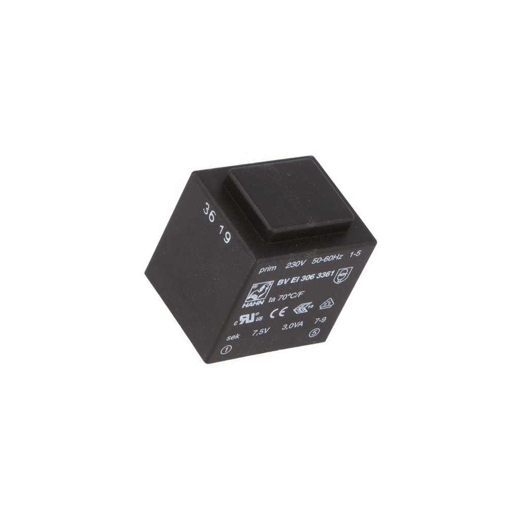 HAHN Transformer: encapsulated; 3VA; 230VAC; 7