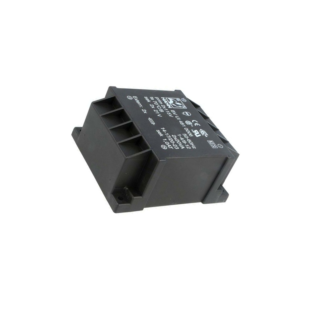 HAHN Transformer: encapsulated; 40VA; 115VACx2; 21V