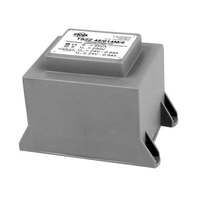 INDEL Transformer: encapsulated; 45VA; 230VAC; 24V
