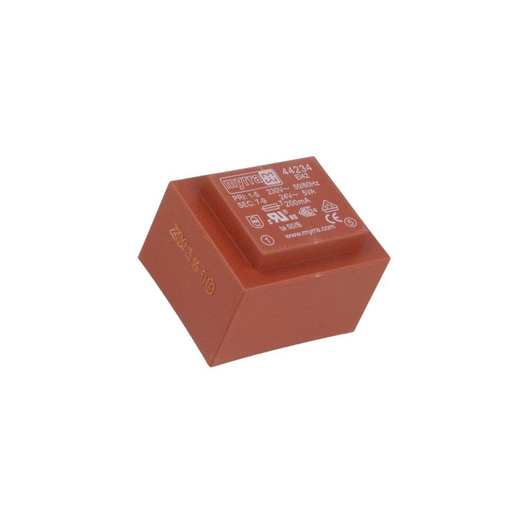 Transformer: encapsulated; 5VA; 230VAC; 24V; 208mA