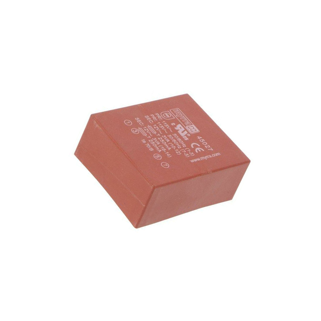 Transformer: encapsulated; 6VA; 115VAC,230VAC; 12V