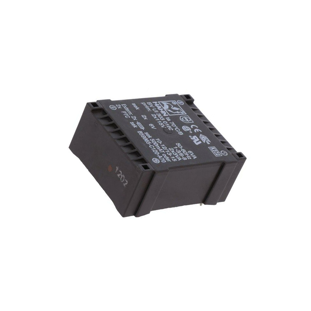 HAHN Transformer: encapsulated; 6VA; 115VACx2; 6V