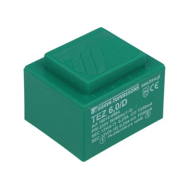 BREVE TUFVASSONS Transformer: encapsulated; 6VA; 230VAC