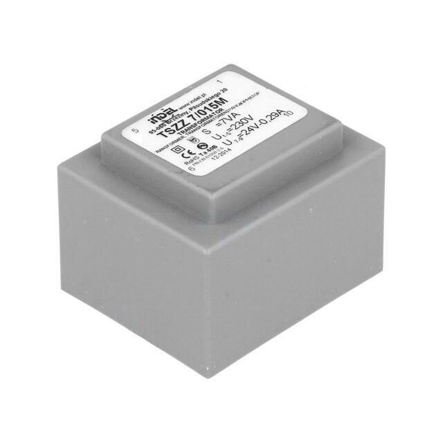 INDEL Transformer: encapsulated; 7VA; 230VAC; 24V