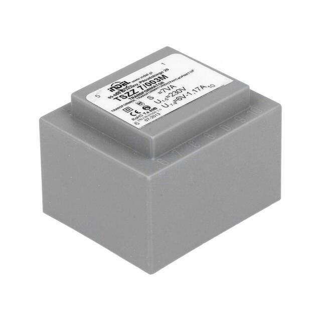 INDEL Transformer: encapsulated; 7VA; 230VAC; 6V