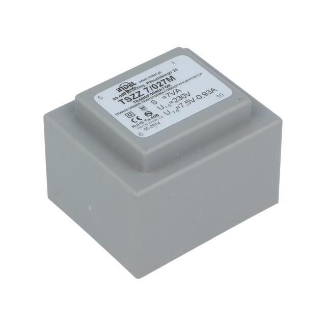 INDEL Transformer: encapsulated; 7VA; 230VAC; 7