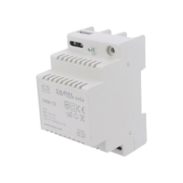 ZAMEL Transformer: mains; 15VA; 230VAC; 12V