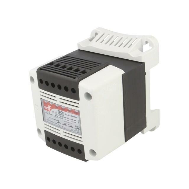 DF ELECTRIC Transformer: mains; 200VA; 230VAC