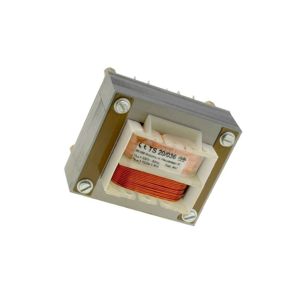 INDEL Transformer: mains; 20VA; 230VAC; 12V