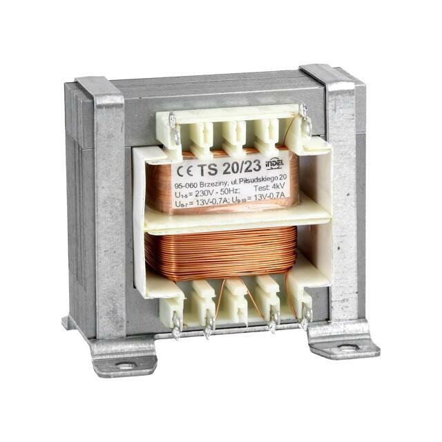 INDEL Transformer: mains; 20VA; 230VAC; 13V